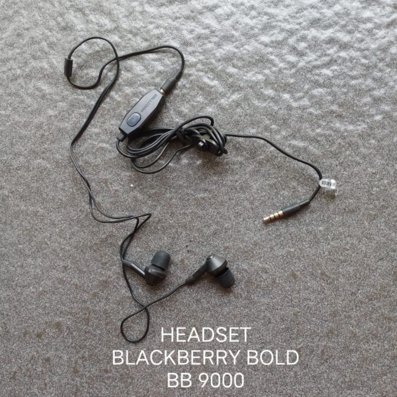 Headset Blackberry ( 4 Model ) Headset BB earphone handset handsfree hedset henset hensfri hf