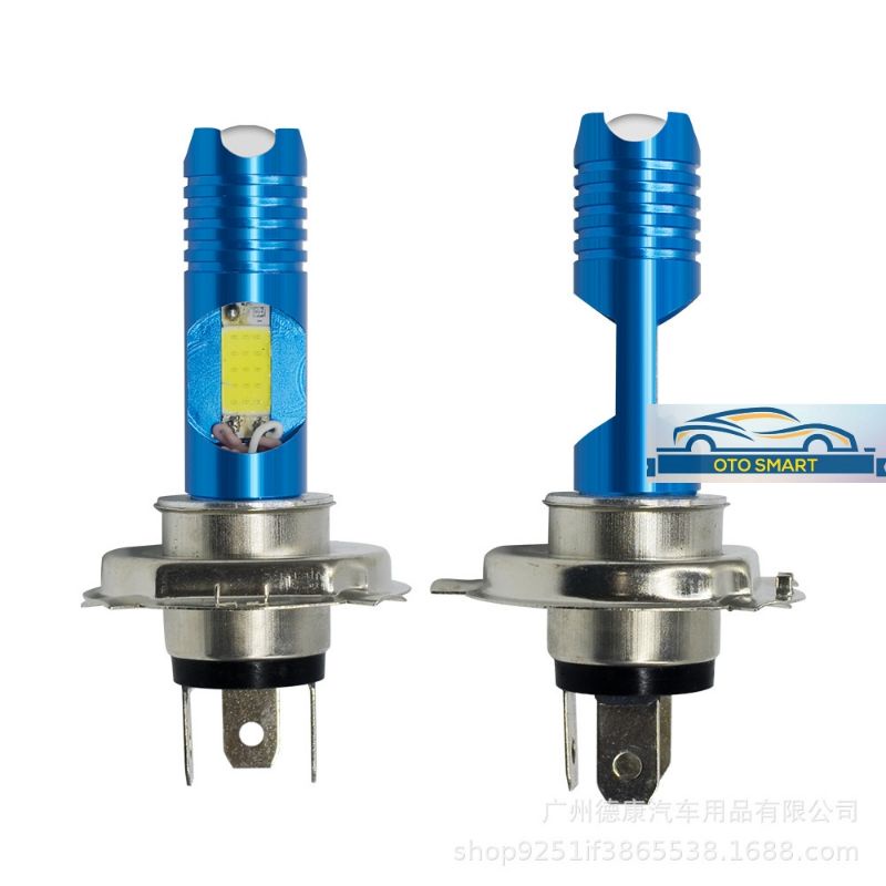 LAMPU MOTOR LED RDT M11G H4 DAN P15D SENJA BIRU-LAMPU M11G H4