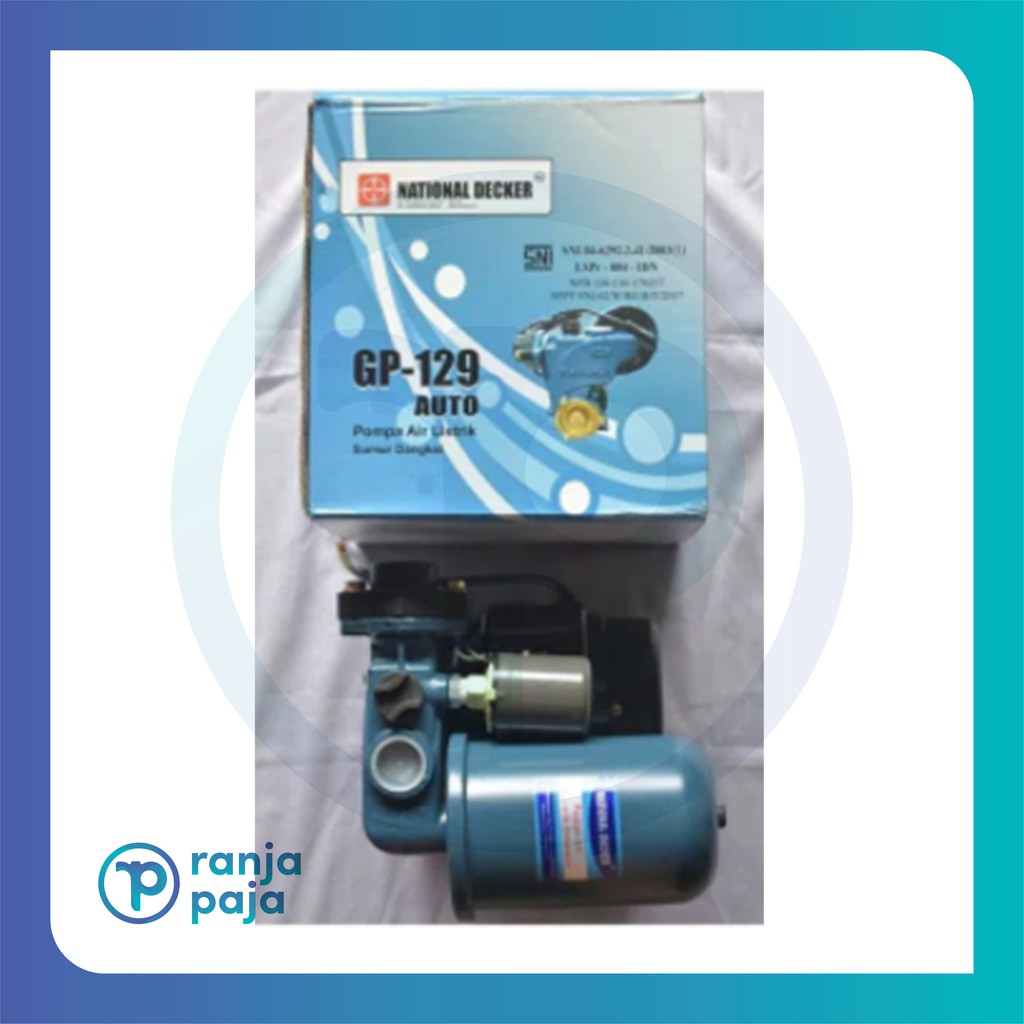 Pompa Air National Decker GP -129 AUTO / Pompa Air Sumur Dangkal GP129