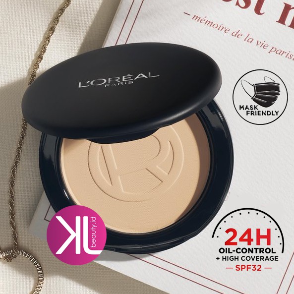 TERBARU Loreal Infallible Oil Killer High Coverage Powder SPF 32 PA+++ Bedak Padat