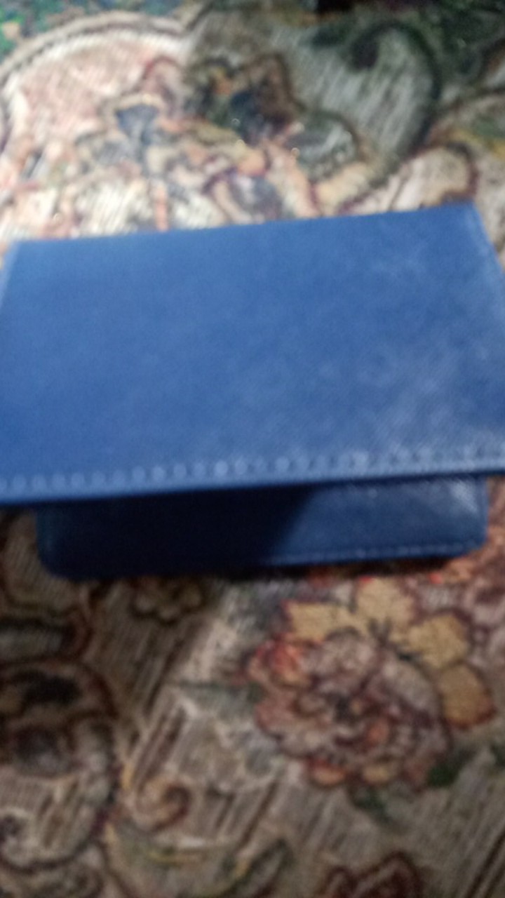 Dompet Kartu Card Holder Card Organiser Motif Kotak isi 