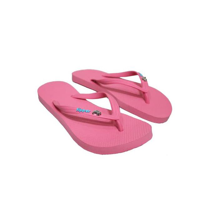 Sandal Fipper Glitter / Sendal Jepit / Sendal Wanita In Pink Punch P54 Berkualitas Harga Grosir
