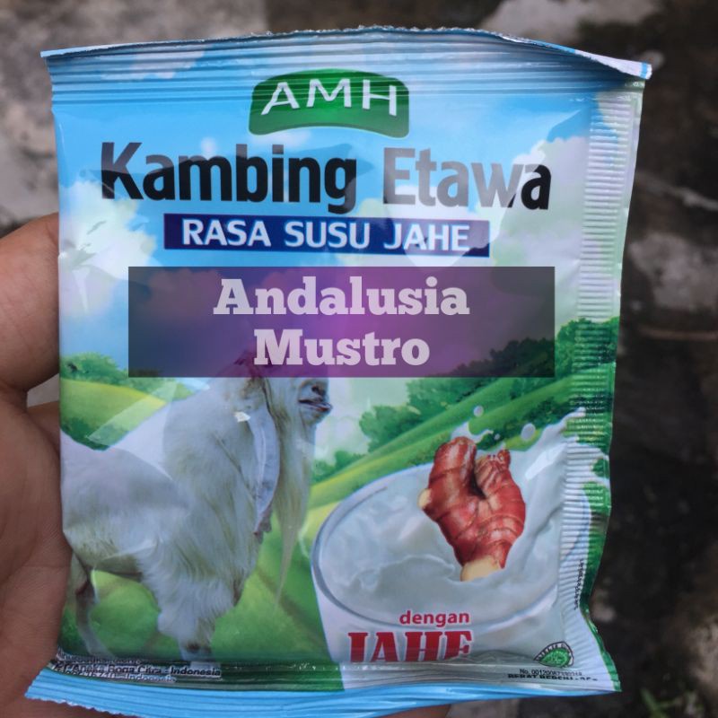 

AMH Susu Kambing Etawa Full Cream Rasa Susu Jahe Sachet