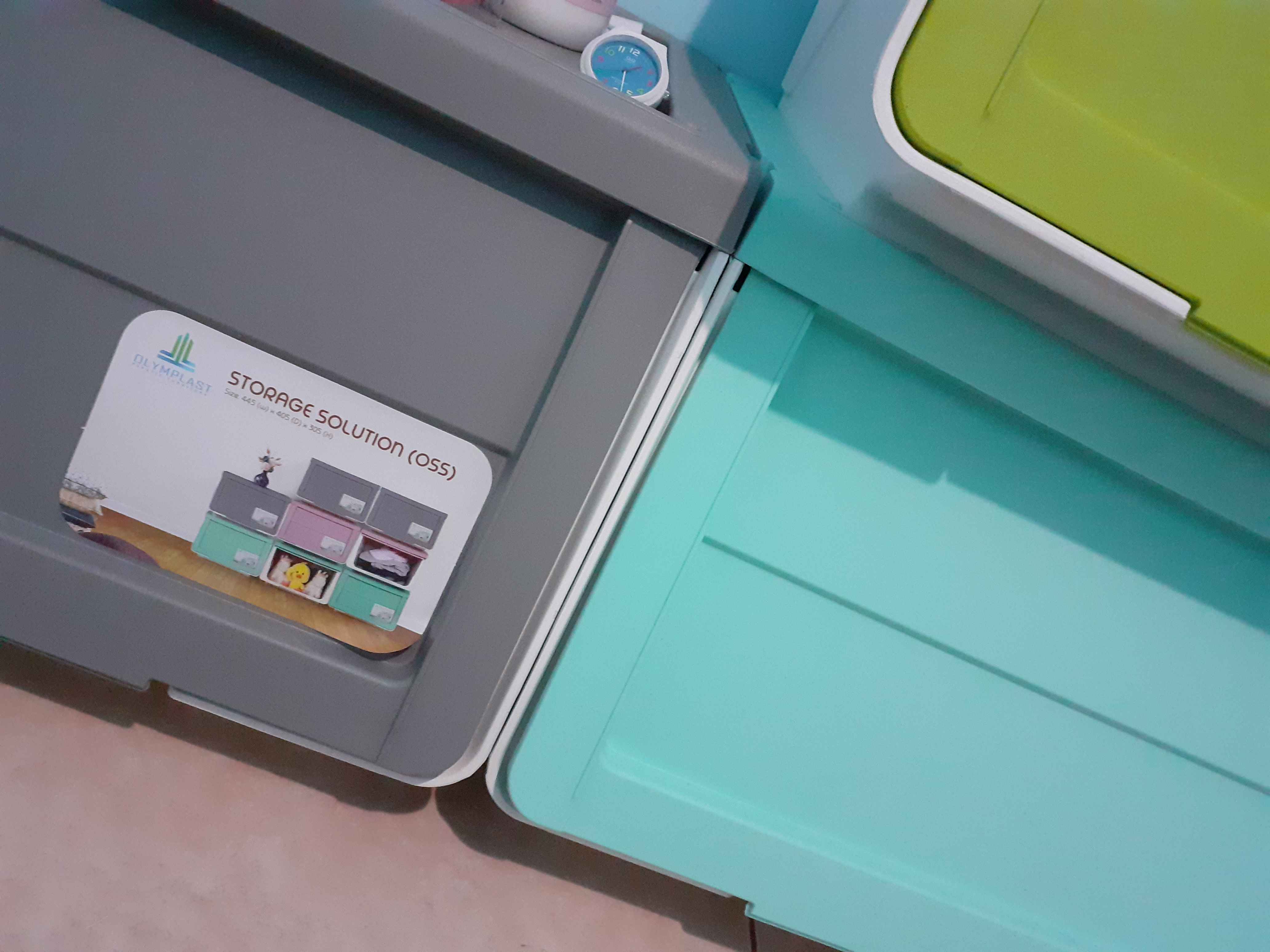 Grab & Gosend Rak Kotak Penyimpanan Olymplast Oss / Olymplast Storage Solution