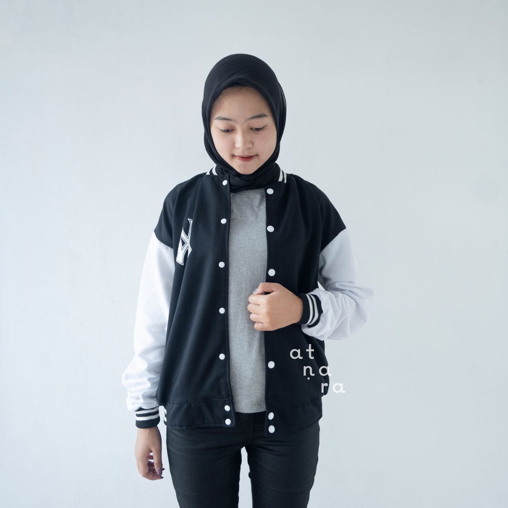 Nara Grosir - NY XXL Baseball Jaket l Varsity Jaket Terbaru