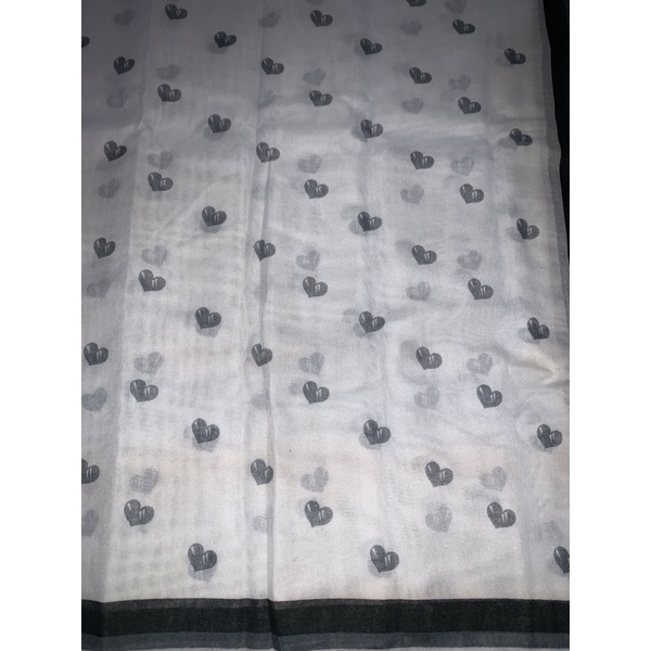 SEGIEMPAT VOALDENAY KW PREMIUM / HIJAB JILBAB SQUARE VOAL MOTIF LASER CUT-Motif 20