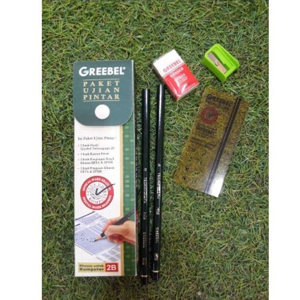 

Pensil Greebel 2B / Paket Pensil Ujian Greebel