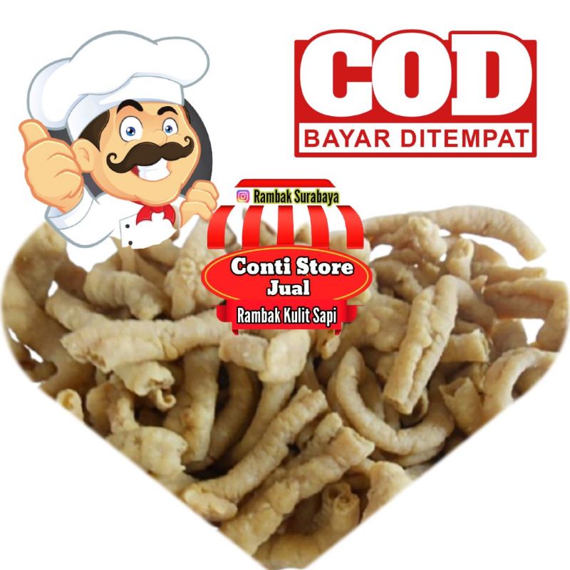 

KERIPIK Usus Ayam Crispy/Goreng Tepung