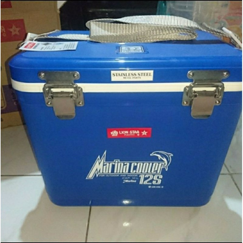 Cooler Box Marina 12S Lion Star 10 Liter / Cool Box / Tempat Es 12 S / Box Container Plastik Tebal