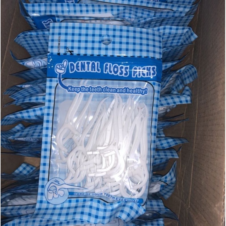 Benang Gigi Dental Fross pembersih sela gigi isi 24pcs