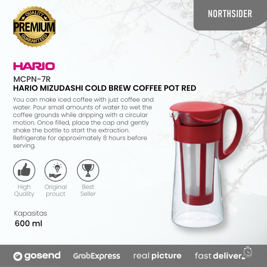 Hario Mizudashi Cold Brew Coffee Pot 600ML | Alat Kopi