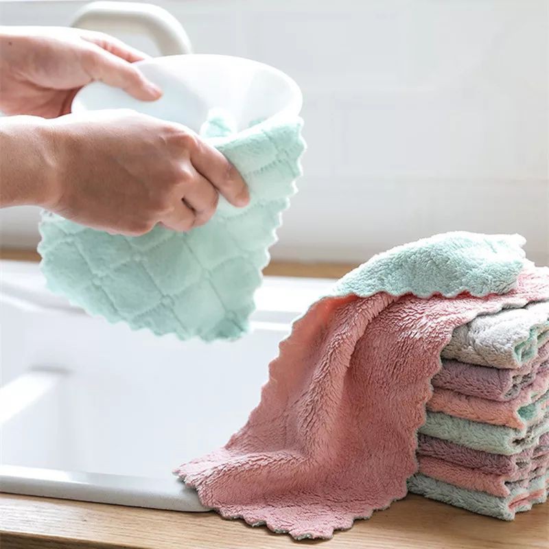 Kain Lap Piring Anti Minyak Hand Towel Serbaguna