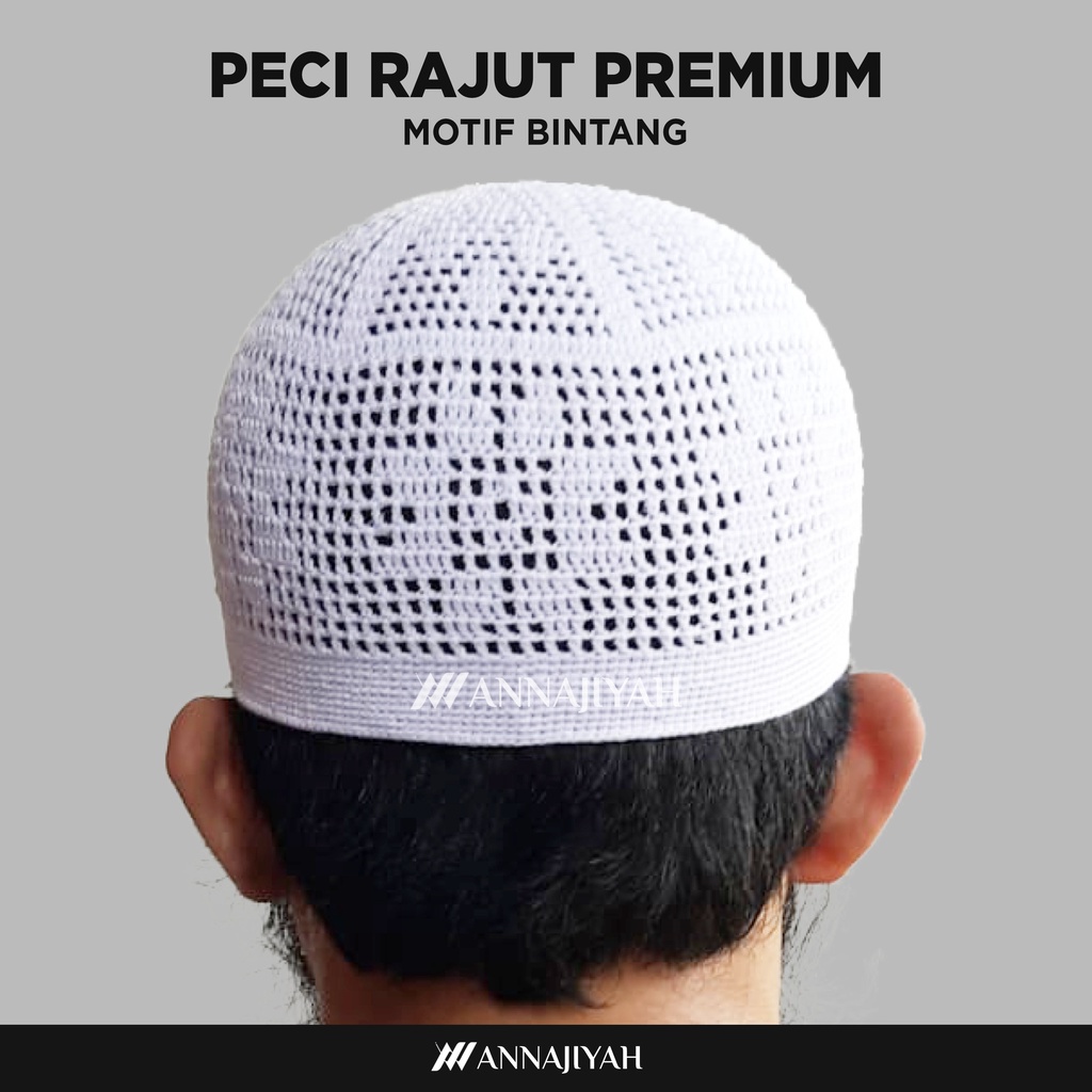 Peci Rajut Saudi Premium Dewasa &amp; Remaja