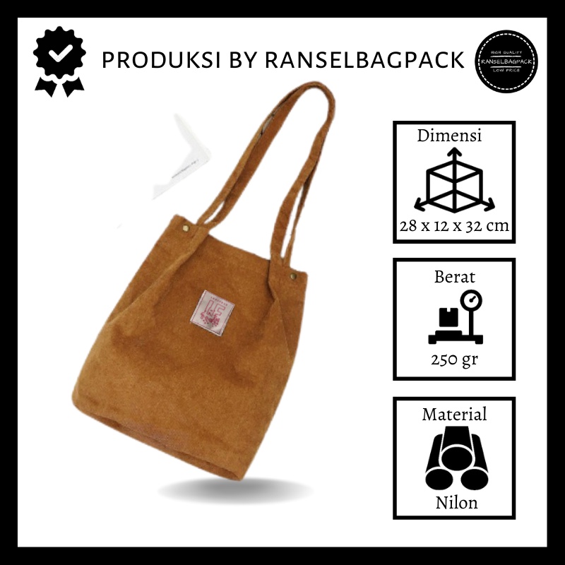 Tas Shoulder - Selempang Tote Bag Kekinian Terbaru Murah Bagus Besar Ringan Kuat Multifungsi Stylish Fashion Korea Simple Elegan Casual Import Lokal Original Favorit Sekolah Kuliah Kerja Traveling Remaja Dewasa Perempuan Cewek