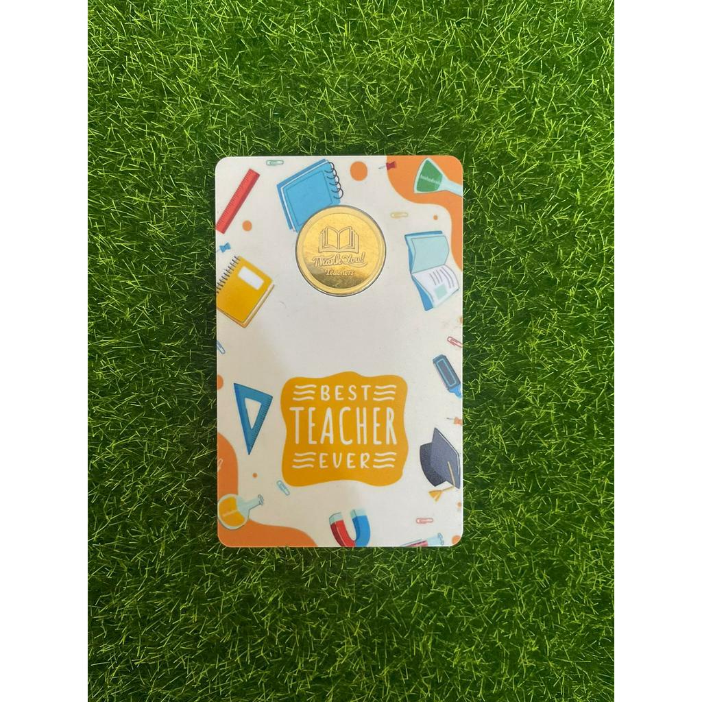 Logam Mulia Teacher Series 0,025 - 0,05 Gram