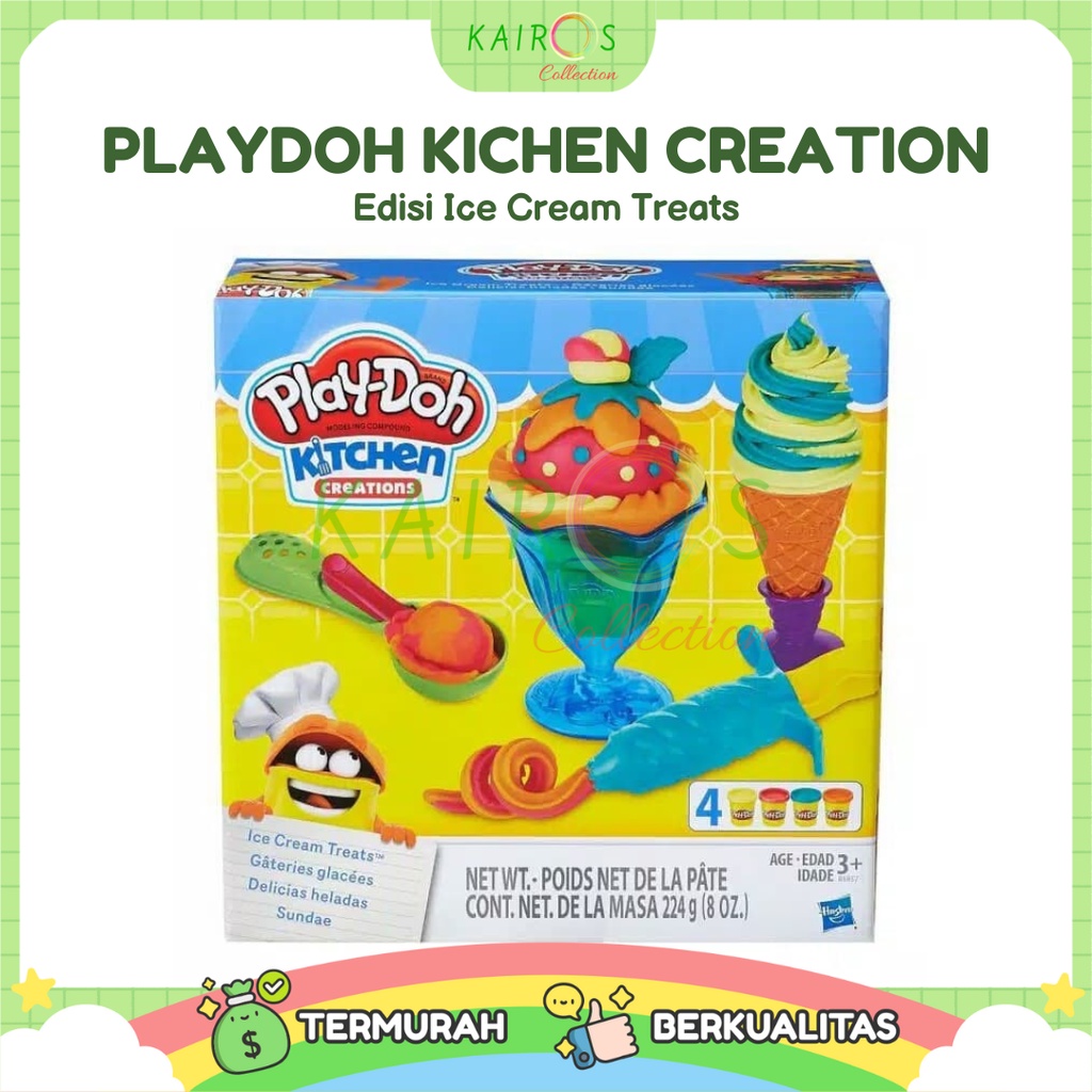 Sale Playdoh Ice Cream Treats Original