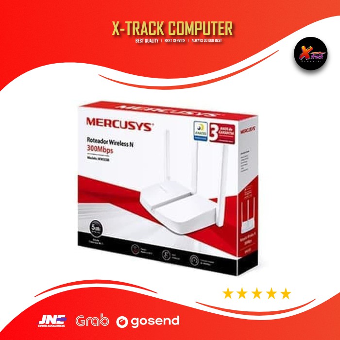 Mercusys MW305R 3 Antenna 300Mbps Wireless N Router