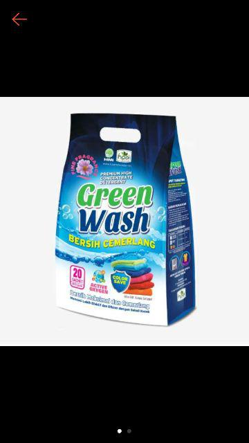 (bayar Di Tempat) Green Wash Hpai Hni