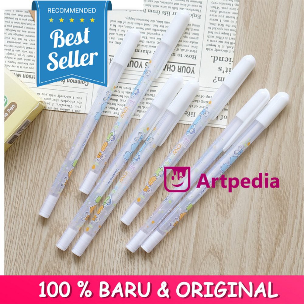 

Order Langsung Flower White Gel Ink Pen - Pulpen Tinta Gel Putih - Pulpen Gel terbaik