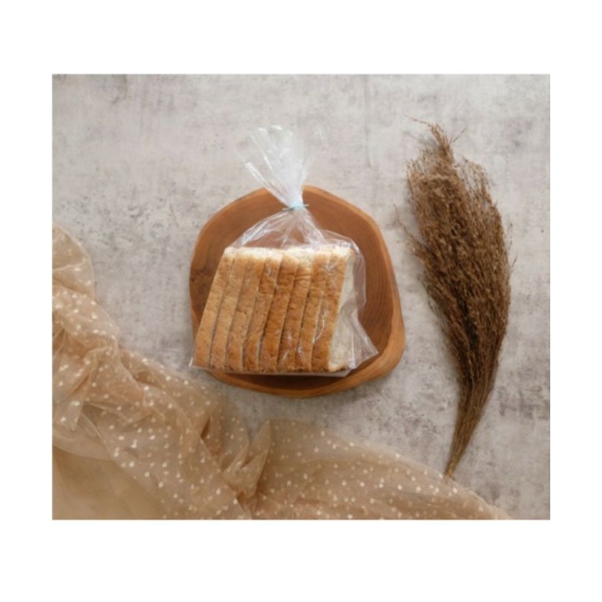 OPP Plastik Roti Tawar - 25x30 cm | harga per 1 lembar