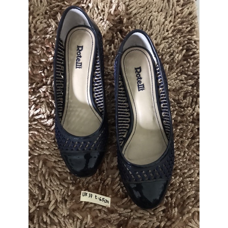 sepatu wedges rotelli/preloved/second