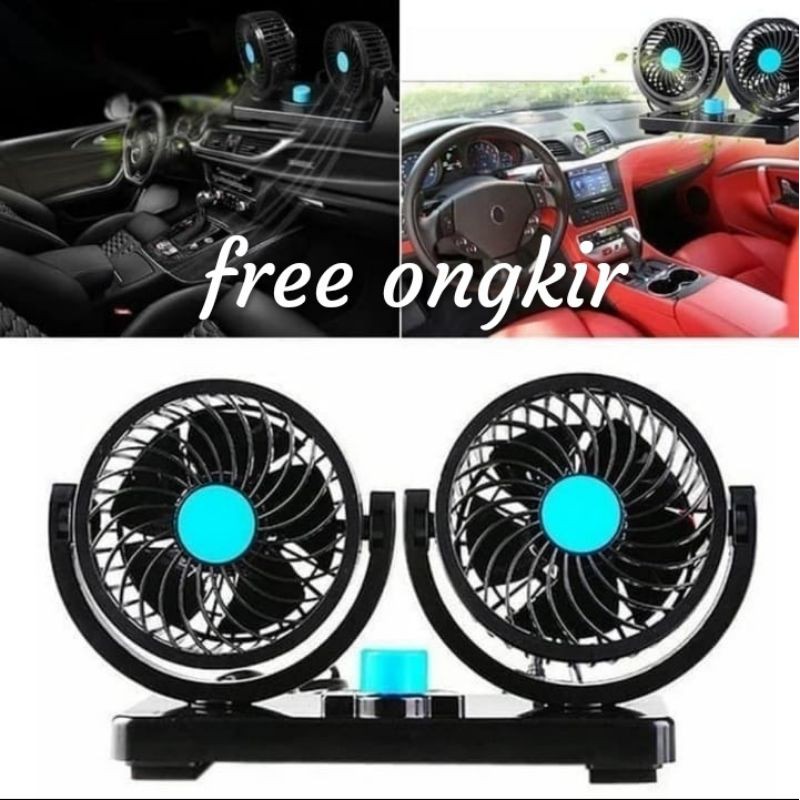 Kipas angin mobil double blower kipas mobil