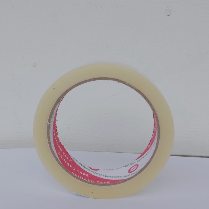 

Lakban Selotip 1 inch Daimaru 24 x 72 yard Kuat Lengkat (isi 144 pcs)