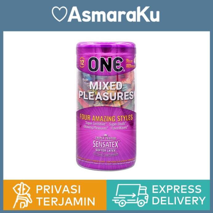 

ONE®️ Kondom Mixed Pleasures - 12 Pcs