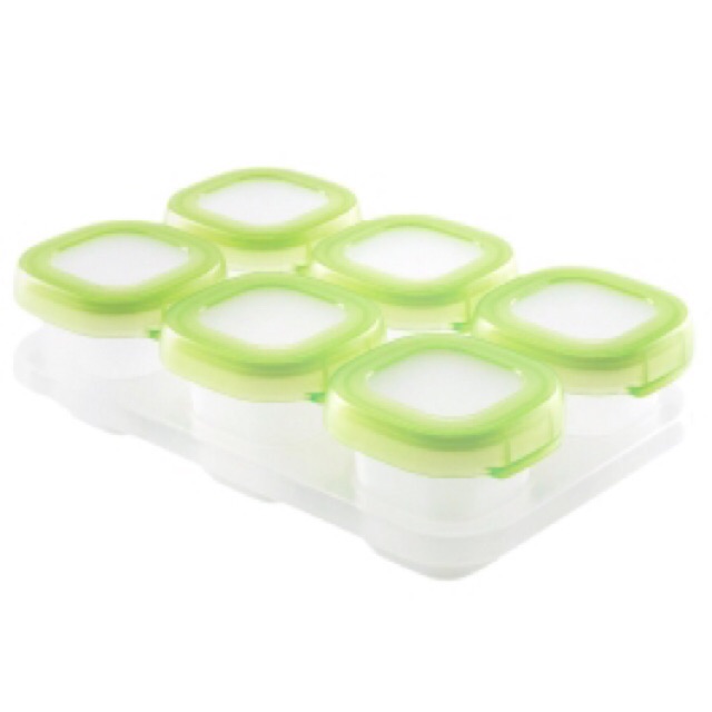 OXO Tot Baby Blocks Freezer Storage Containers 2oz MPASI WADAH