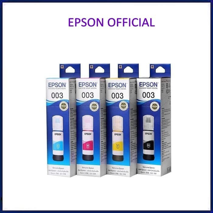 EPSON Tinta 003 Original Tinta Epson 003 for Epson L3110 L3150 L5190