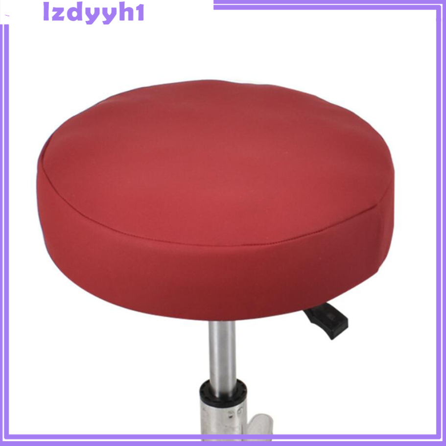 Joydiy Stretchy Round Bar Stool Cover Chair Seat Cushion 40cm Black Shopee Indonesia