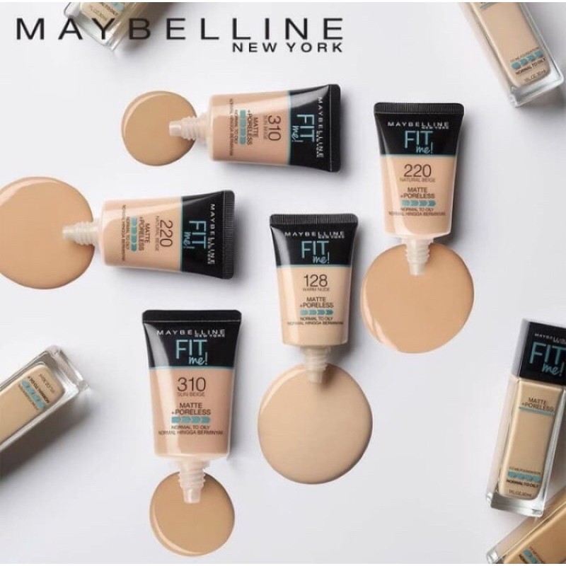 MAYBELLINE FIT ME FOUNDATION ORIGINAL 100%