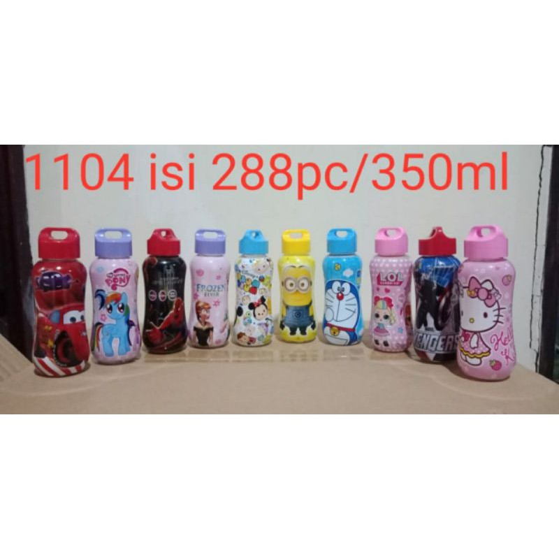 BOTOL PLASTIK ANAK KARAKTER 350 ML