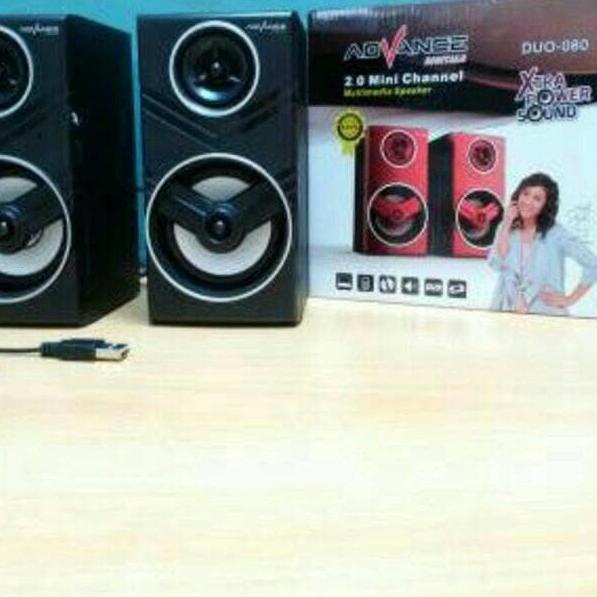 ✺ Speaker advance duo 080 / Speaker Komputer / laptop dan hp ۩