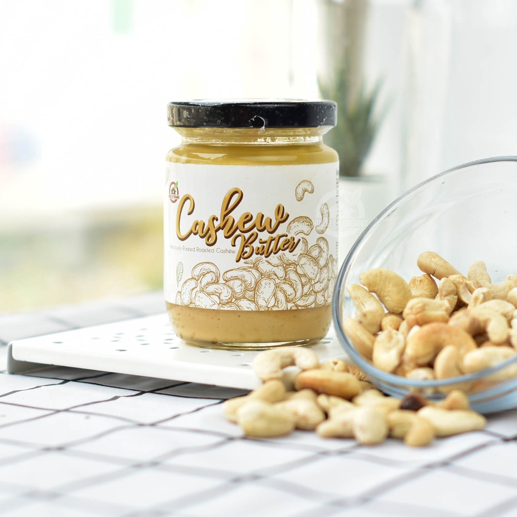 Original Roasted Cashew Butter ( Selai Kacang Mede ) - 250 Gr