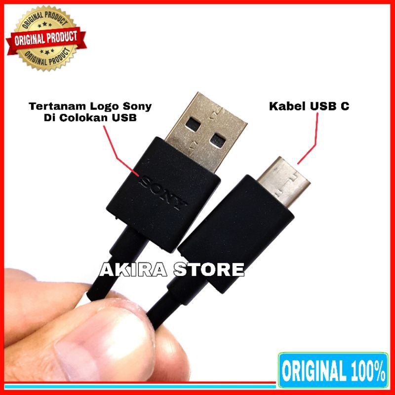 Charger Casan Sony Xperia USB C Original 100% Type C