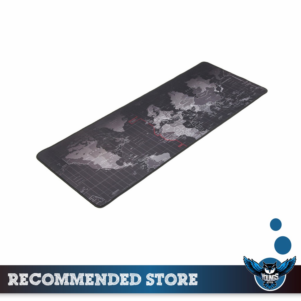 MOUSEPAD GAMING MOTIF PETA DUNIA