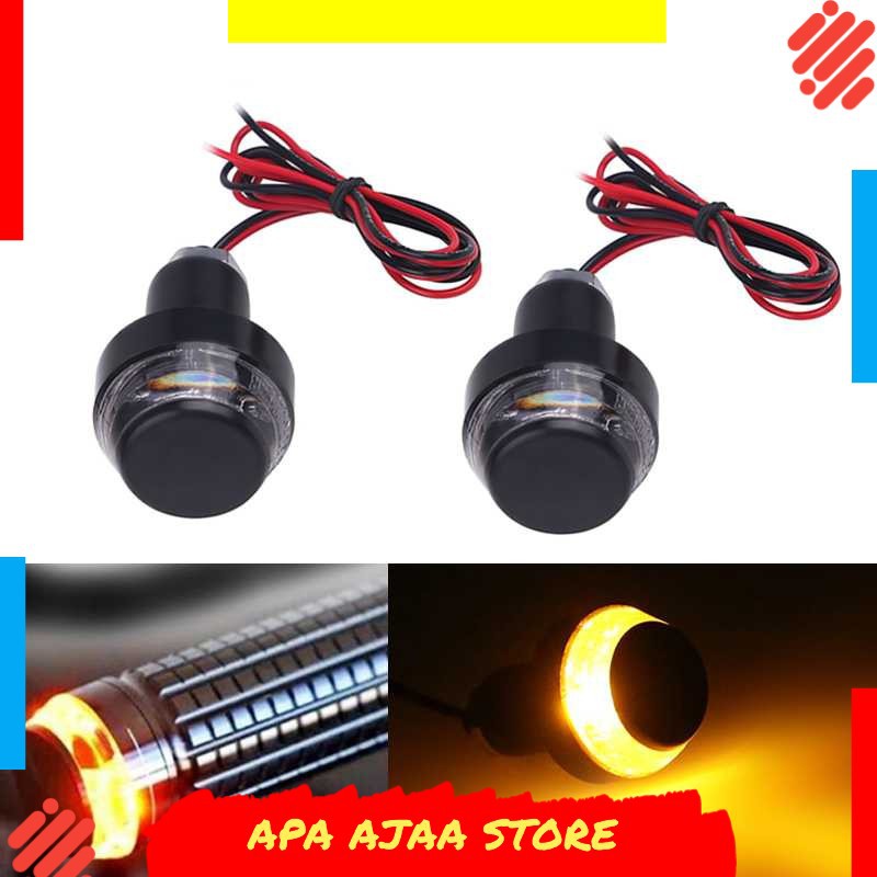 Paling Dicari ! Lampu Sein LED Motor Turn Signal Indicator Blinker 22mm 2PCS - SL-080