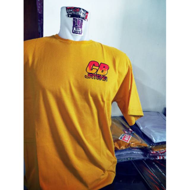 KAOS CB JATENG KUNING