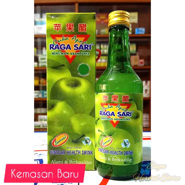 

Cuka Apel Raga Sari Special 330ml ASLI (Kemasan Baru)