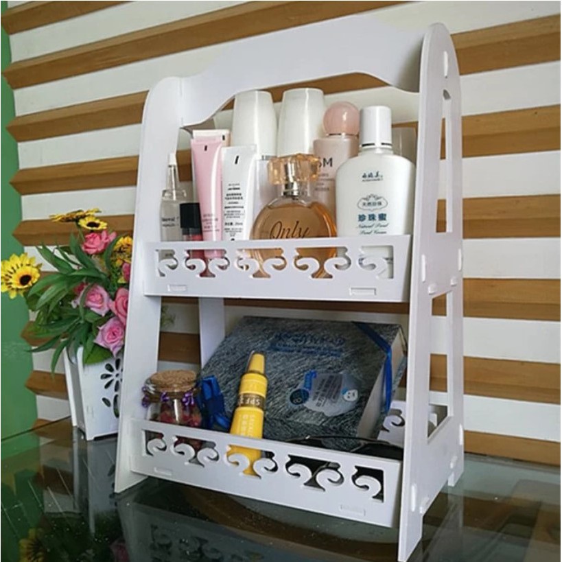 Rak Make Up Desktop Storage Rak KosmetiK Serbaguna