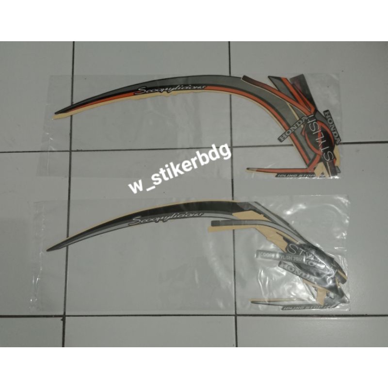 Striping Lis Honda Scoopy Stylish 2017