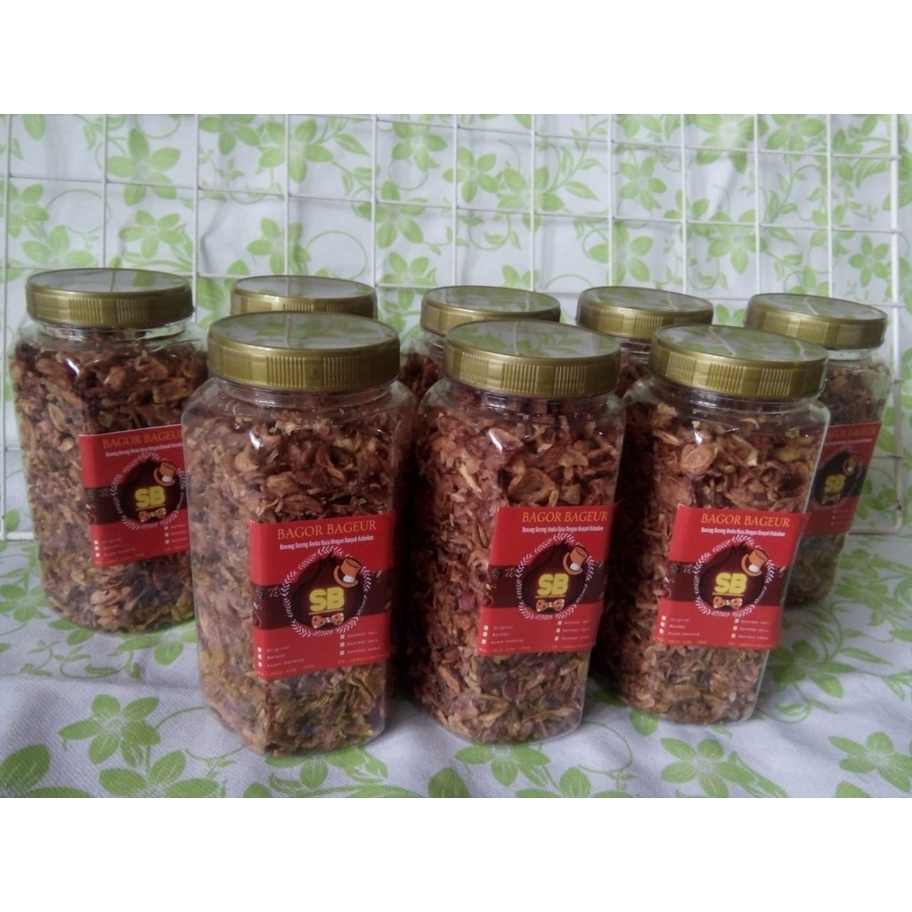 

Bawang goreng kualitas ST ( standart ) 12 ribu / 200 gram