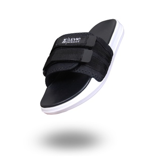 LEVIC MORGEEN SUNDO BLACK Sandal Slide Pria Wanita Stereo x Shopee Sandal Eksklusif GARANSI 3 BULAN / Sandal Slipper Premium Bergaransi Sandal Selop sandal slop