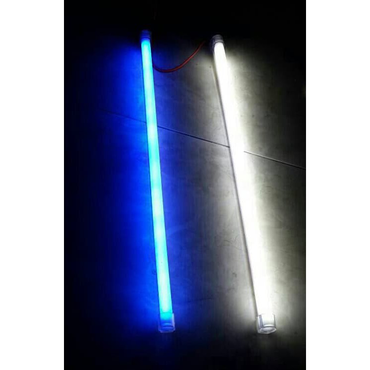 TERMURAH ! DRL FLEXIBLE ELASTIS 30CM LAMPU ALIS NEON MOTOR MOBIL !