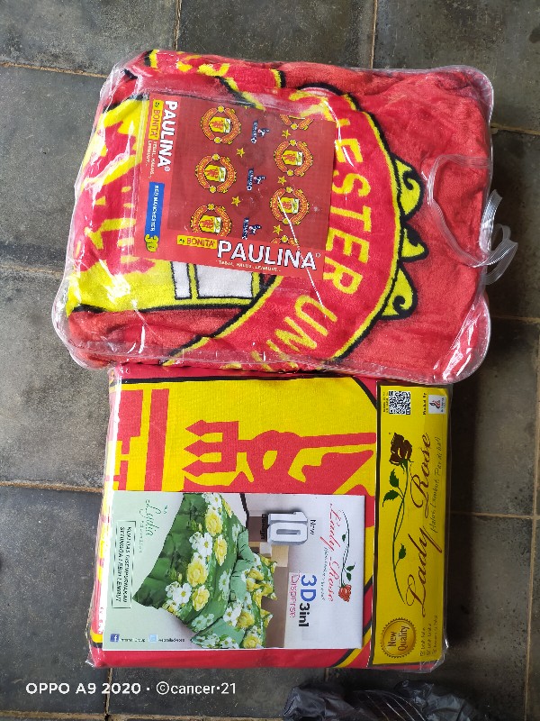 Sprei Lady Rose Red Mu 160x200