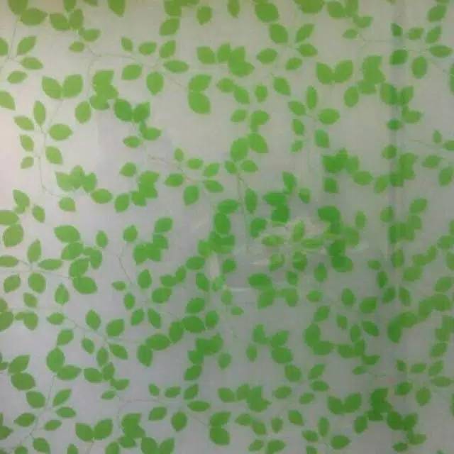 Sticker kaca/kacafilm/ssnblas motif daun