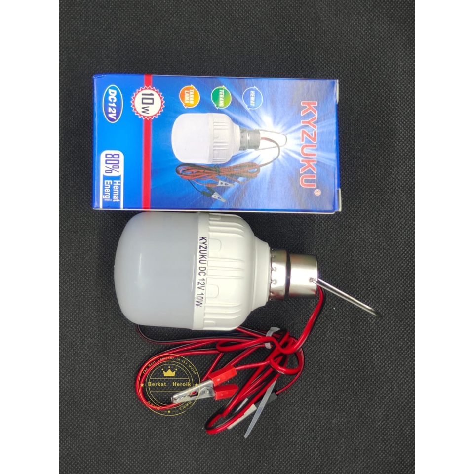 BERKAT HEROIK- Lampu Bohlam LED DC 12v  15w 20w  Kyzuku