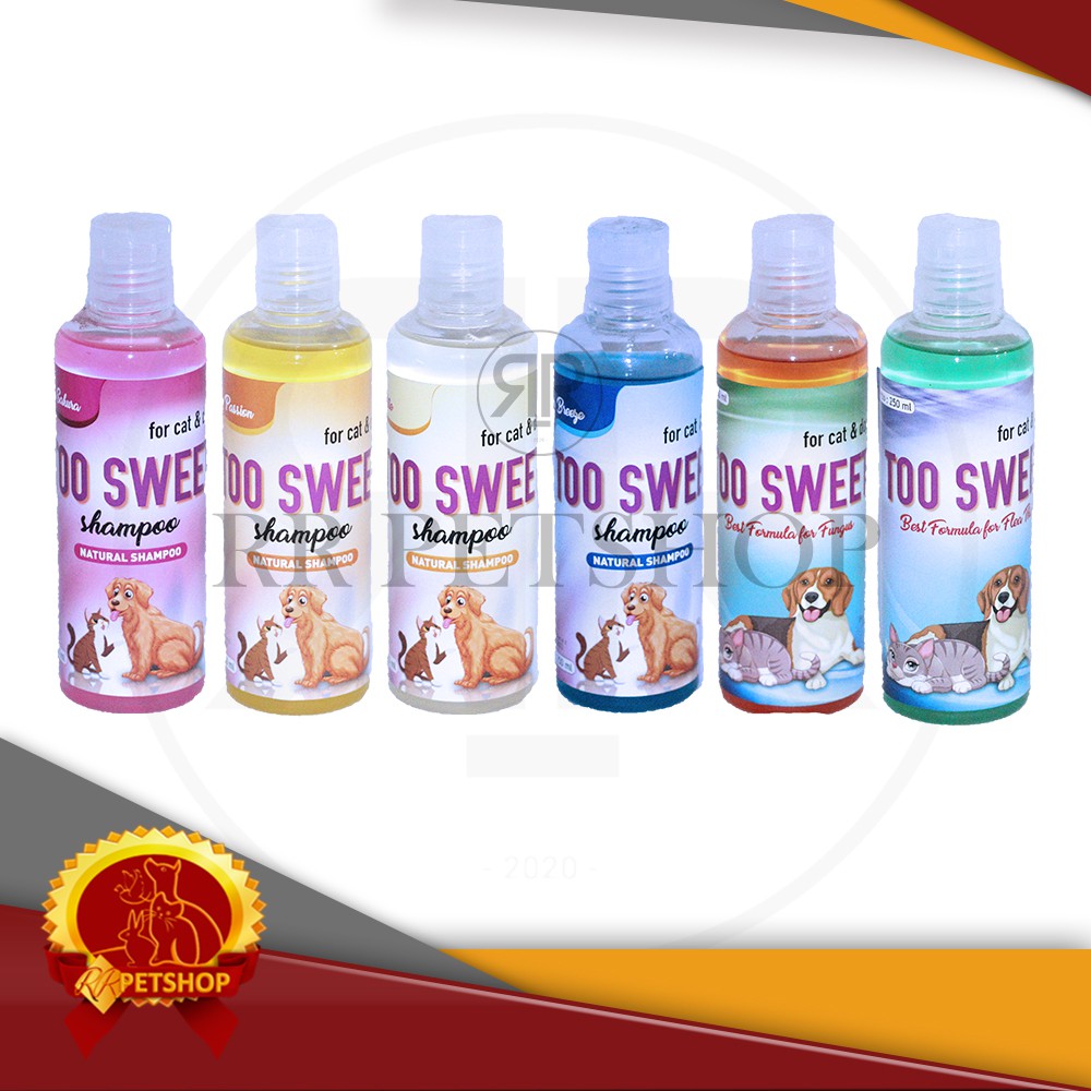 Shampo Hewan Kucing anjing cat n dog Murah TOO SWEET 100 ml