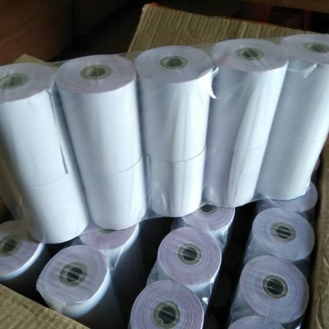 

Kertas Struk NCR 2 ply - rangkap 2 - 10 roll